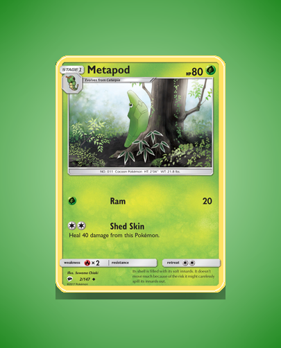 Collector’s Guide: Metapod (Burning Shadows #2)
