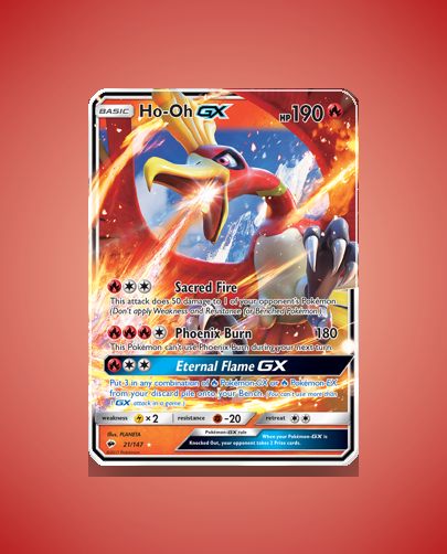 Collector’s Guide: Ho-Oh-GX (Burning Shadows #21)