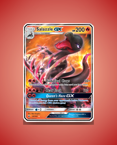 Collector’s Guide: Salazzle-GX (Burning Shadows #25)