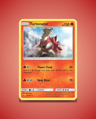 Collector’s Guide: Turtonator (Burning Shadows #26)