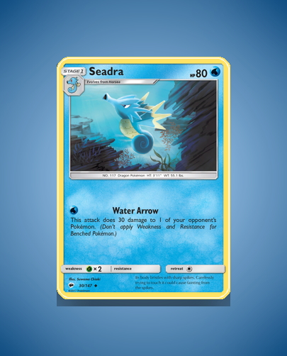 Collector’s Guide: Seadra (Burning Shadows #30)