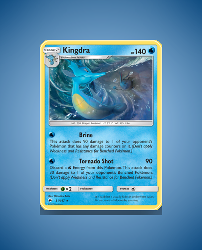 Collector’s Guide: Kingdra (Burning Shadows #31)