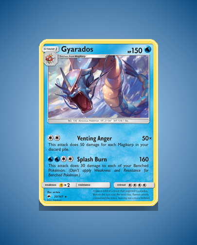 Collector’s Guide: Gyarados (Burning Shadows #33)