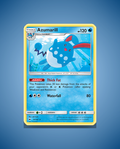 Collector’s Guide: Azumarill (Burning Shadows #35)