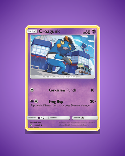 Collector’s Guide: Croagunk (Burning Shadows #54)