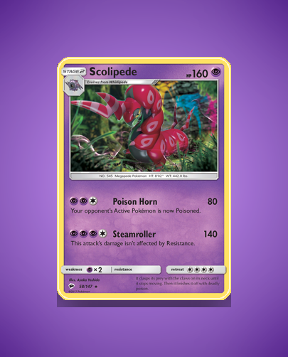 Collector’s Guide: Scolipede (Burning Shadows #58)