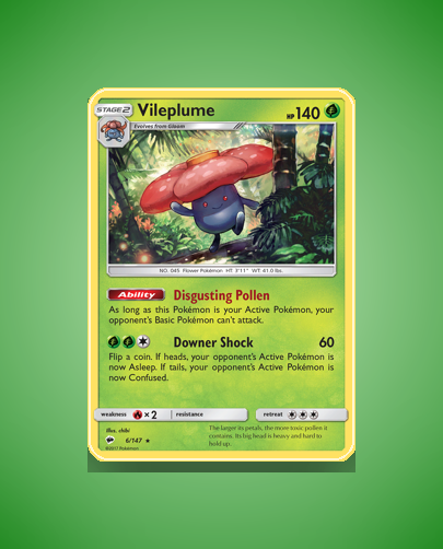 Collector’s Guide: Vileplume (Burning Shadows #6)