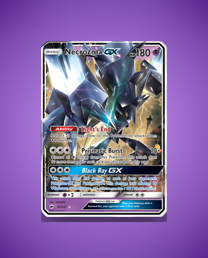 Collector’s Guide: Necrozma-GX (Burning Shadows #63)