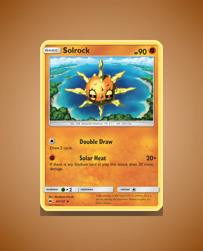 Collector’s Guide: Solrock (Burning Shadows #69)