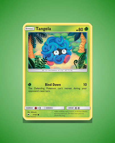 Collector’s Guide: Tangela (Burning Shadows #7)