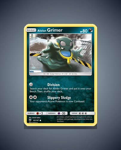 Collector’s Guide: Alolan Grimer (Burning Shadows #83)