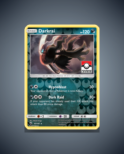 Collector’s Guide: Darkrai (Burning Shadows #87)
