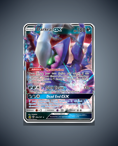 Collector’s Guide: Darkrai-GX (Burning Shadows #88a)