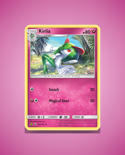Collector’s Guide: Kirlia (Burning Shadows #92a)