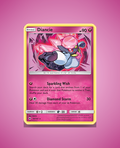 Collector’s Guide: Diancie (Burning Shadows #94)