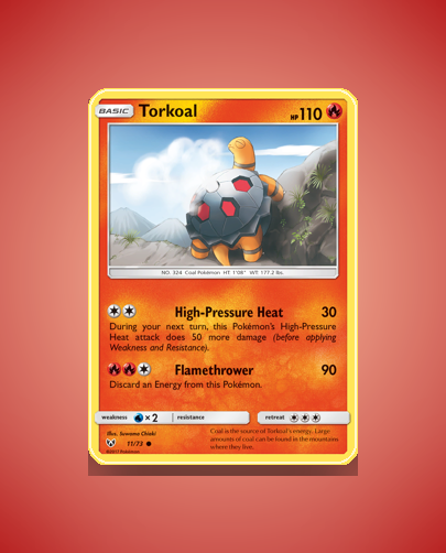 Collector’s Guide: Torkoal (Shining Legends #11)