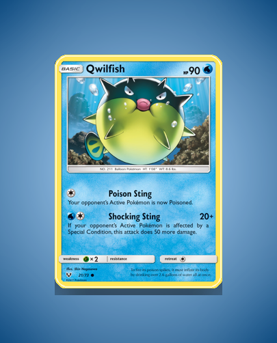 Collector’s Guide: Qwilfish (Shining Legends #21)
