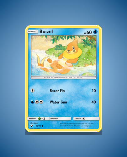 Collector’s Guide: Buizel (Shining Legends #22)