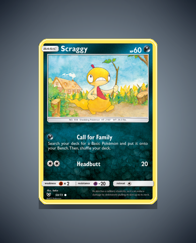 Collector’s Guide: Scraggy (Shining Legends #50)