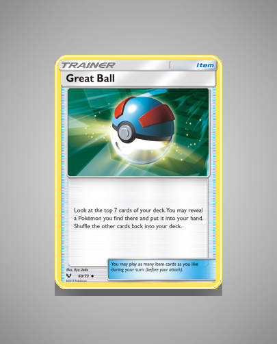 Collector’s Guide: Great Ball (Shining Legends #60)