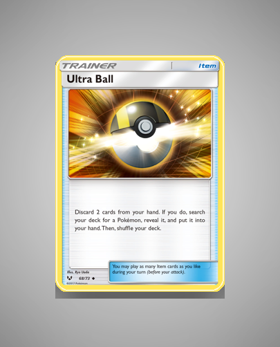 Collector’s Guide: Ultra Ball (Shining Legends #68)