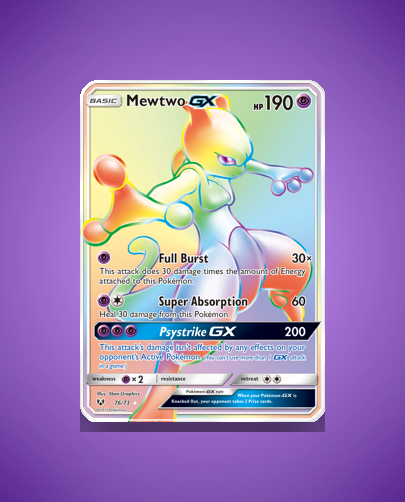 Collector’s Guide: Mewtwo-GX (Shining Legends #76)