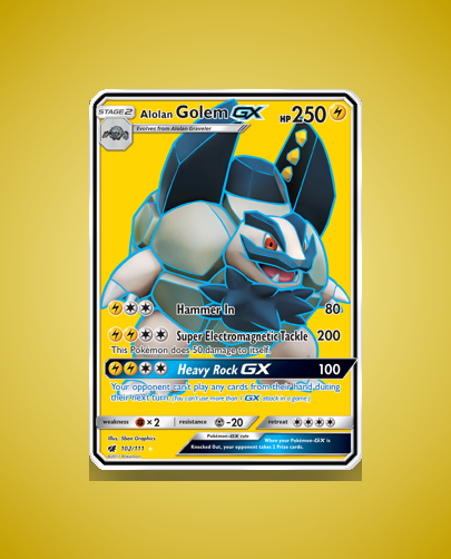 Collector’s Guide: Alolan Golem-GX (Crimson Invasion #102)
