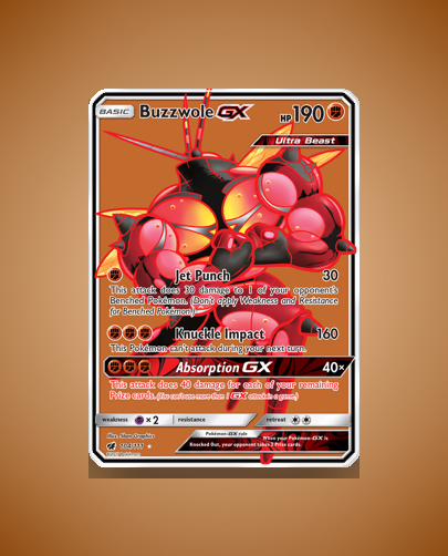 Collector’s Guide: Buzzwole-GX (Crimson Invasion #104)