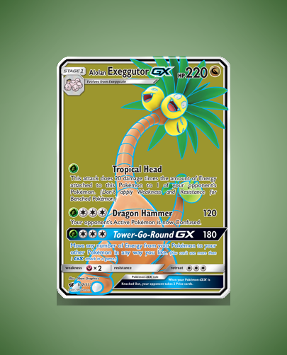 Collector’s Guide: Alolan Exeggutor-GX (Crimson Invasion #107)