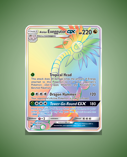 Collector’s Guide: Alolan Exeggutor-GX (Crimson Invasion #118)