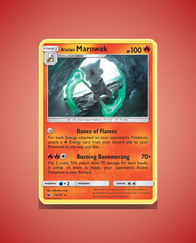 Collector’s Guide: Alolan Marowak (Crimson Invasion #12)