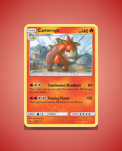 Collector’s Guide: Camerupt (Crimson Invasion #14)