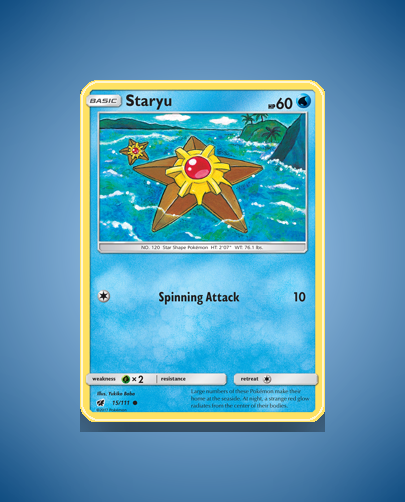 Collector’s Guide: Staryu (Crimson Invasion #15)