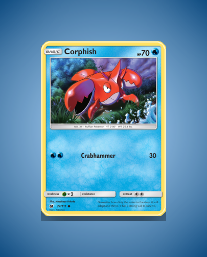 Collector’s Guide: Corphish (Crimson Invasion #24)