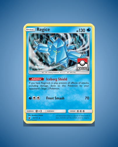 Collector’s Guide: Regice (Crimson Invasion #28)