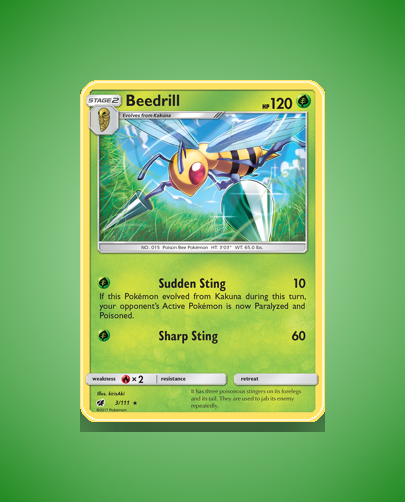Collector’s Guide: Beedrill (Crimson Invasion #3)