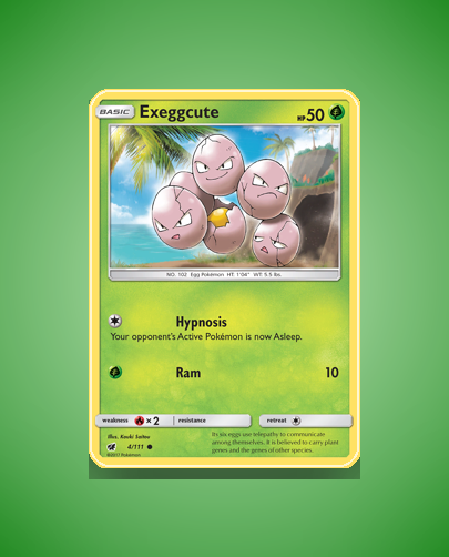 Collector’s Guide: Exeggcute (Crimson Invasion #4)