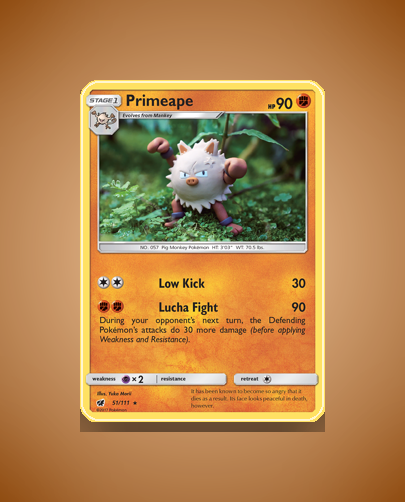 Collector’s Guide: Primeape (Crimson Invasion #51)