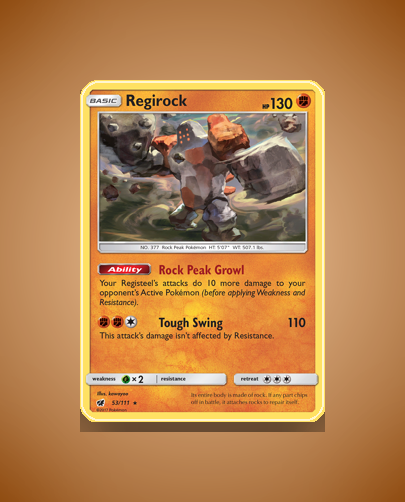 Collector’s Guide: Regirock (Crimson Invasion #53)