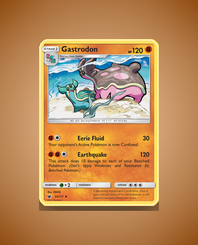 Collector’s Guide: Gastrodon (Crimson Invasion #54)
