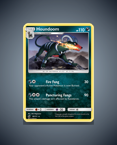 Collector’s Guide: Houndoom (Crimson Invasion #59)