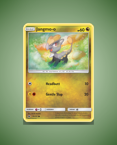 Collector’s Guide: Jangmo-o (Crimson Invasion #75)
