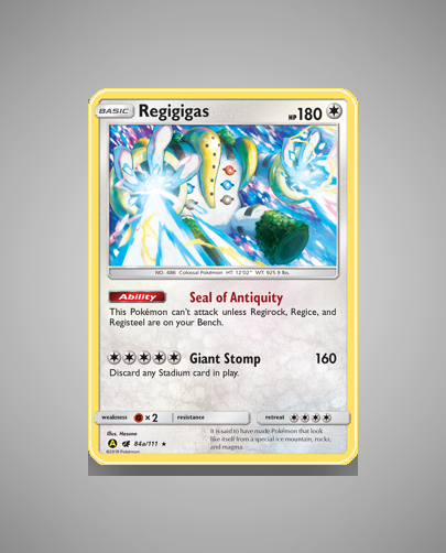 Collector’s Guide: Regigigas (Crimson Invasion #84a)