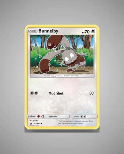 Collector’s Guide: Bunnelby (Crimson Invasion #87)