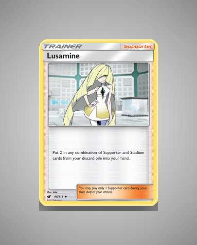 Collector’s Guide: Lusamine (Crimson Invasion #96)