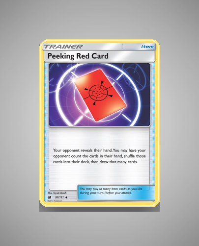Collector’s Guide: Peeking Red Card (Crimson Invasion #97)