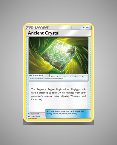 Collector’s Guide: Ancient Crystal (Ultra Prism #118)