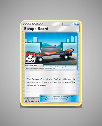 Collector’s Guide: Escape Board (Ultra Prism #122a)