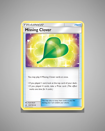 Collector’s Guide: Missing Clover (Ultra Prism #129)