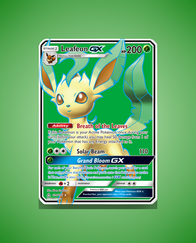 Collector’s Guide: Leafeon-GX (Ultra Prism #139)